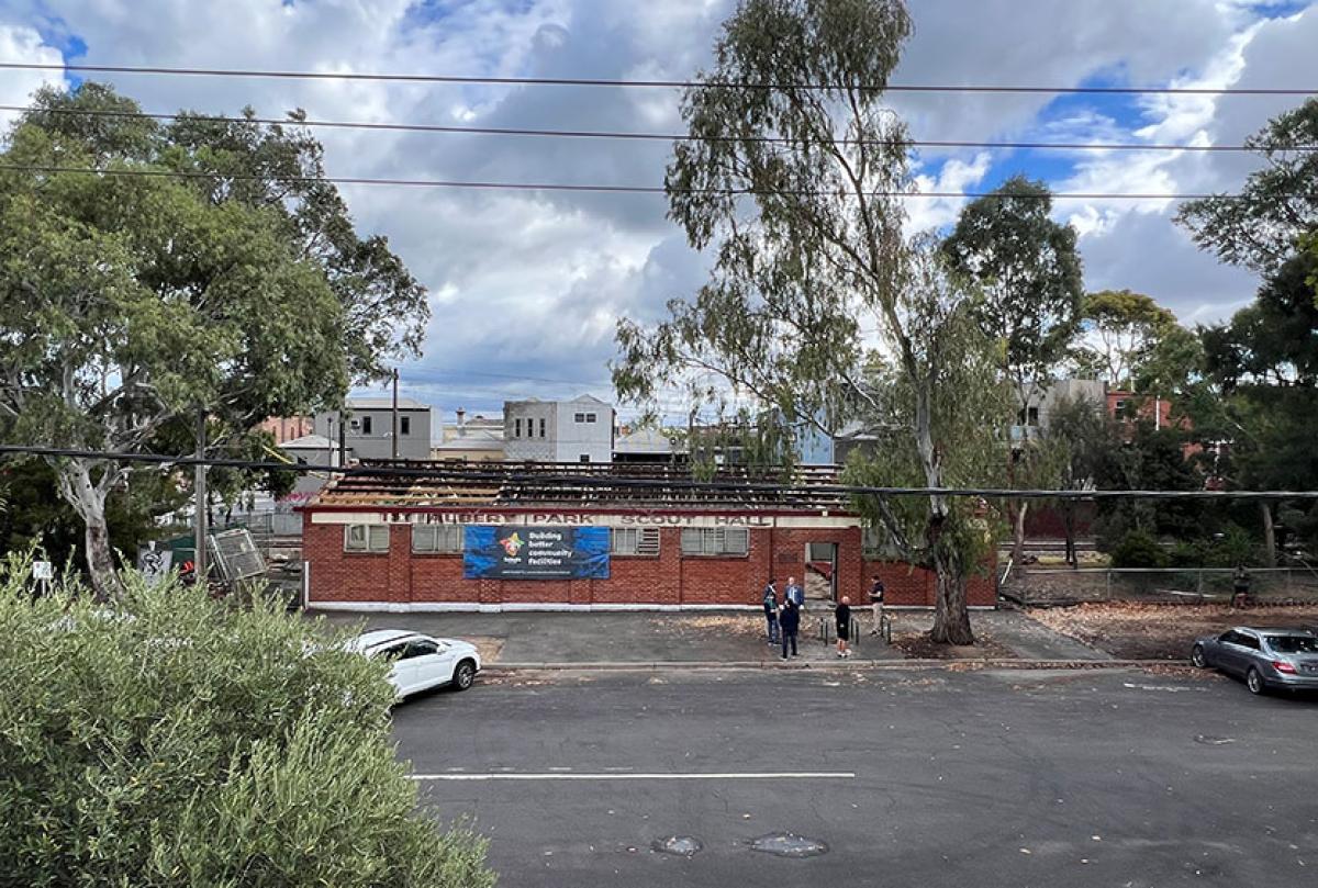 New lodgings for local scouts in Albert Park
