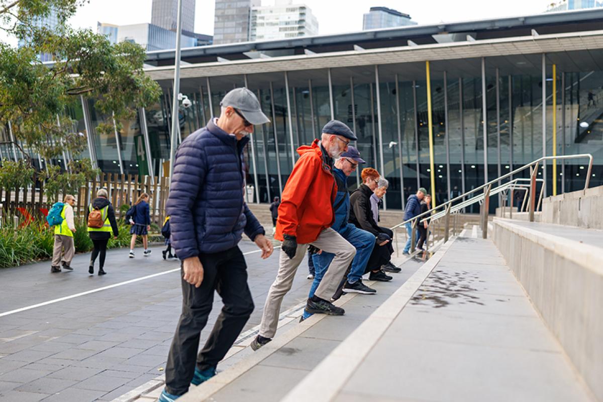 Southbank walking group marks 10 years of movement and connection