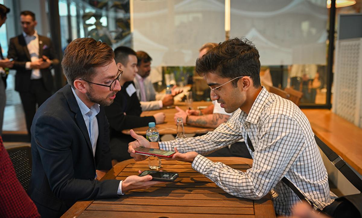 Business networking is back in person!