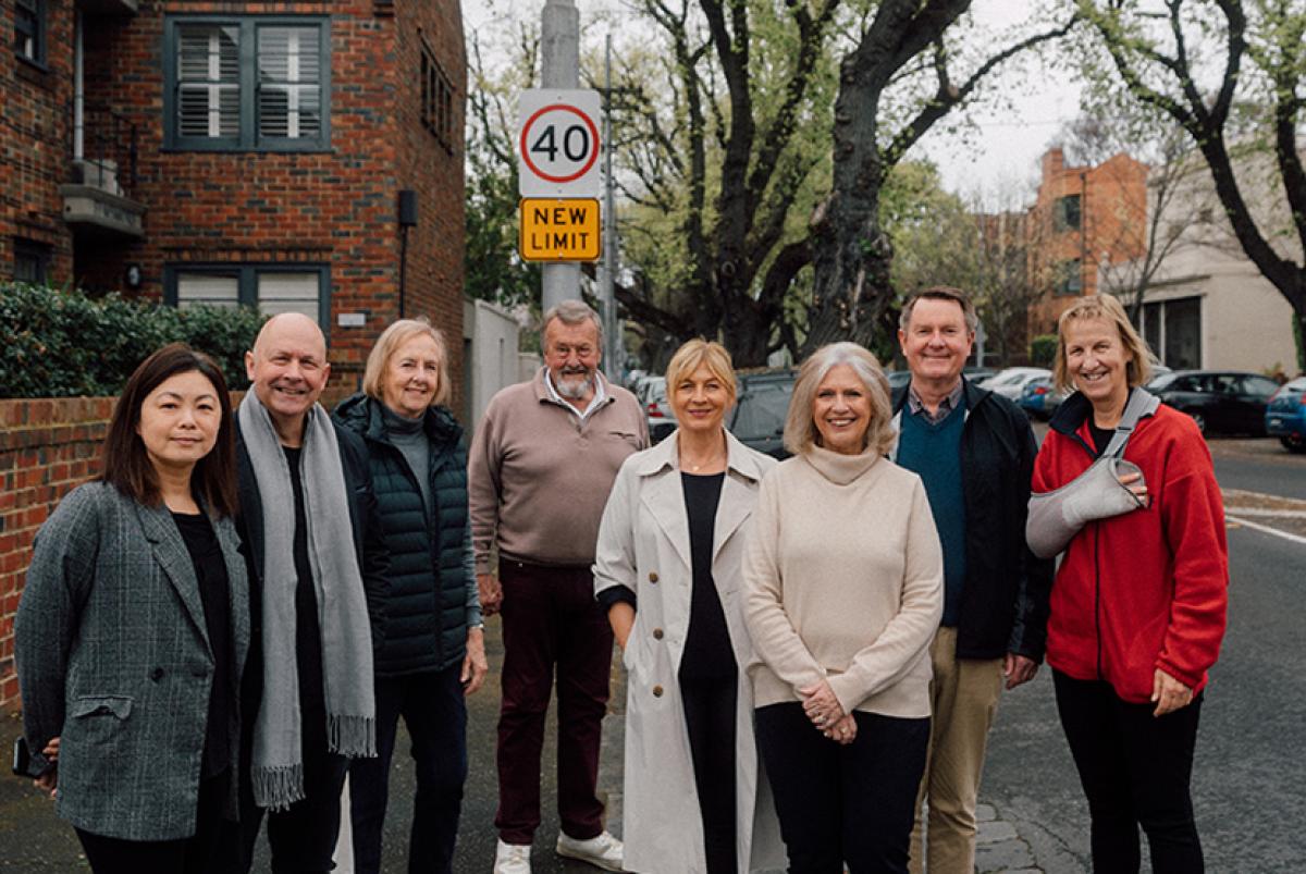 New 40km/h speed limit rolls out in East Melbourne