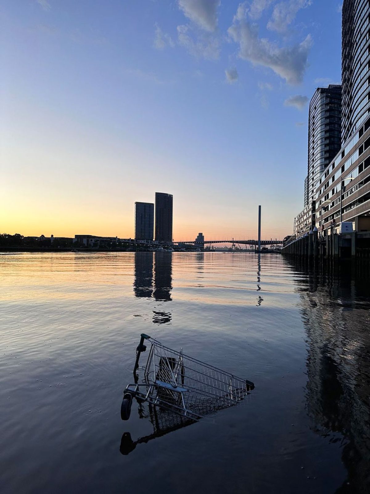 What’s with all the shopping trolleys?