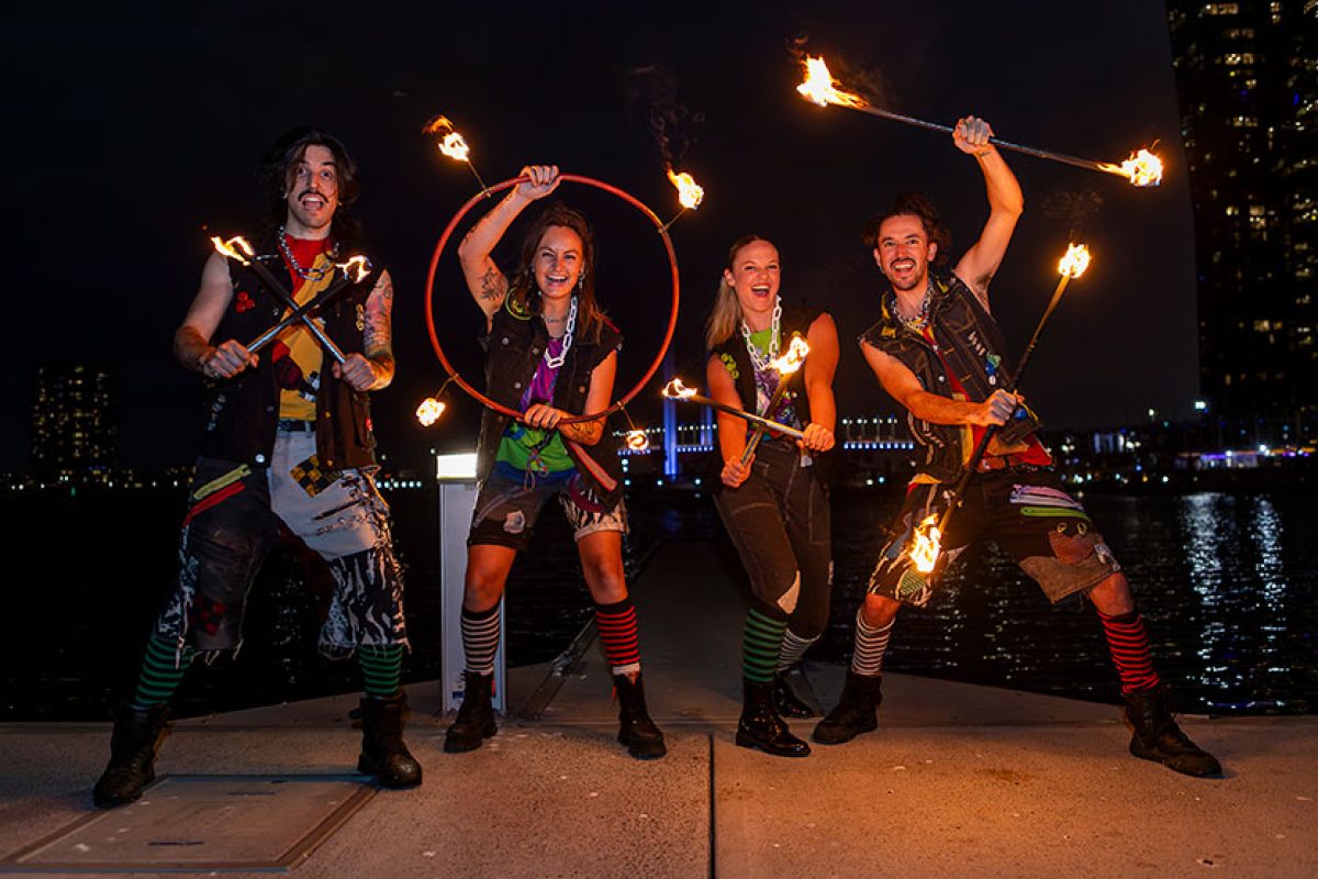 Lighting the way for businesses at the Firelight Festival