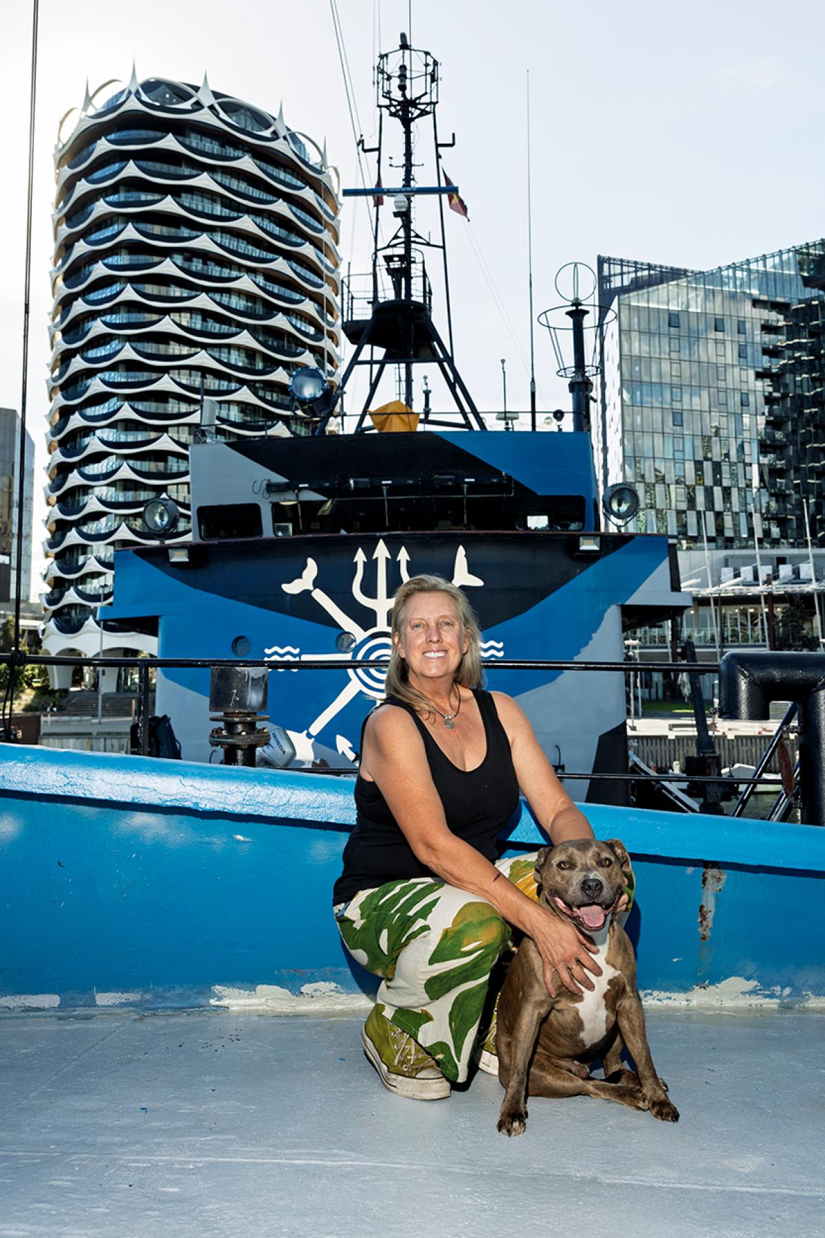 MV Steve Irwin returns to Docklands as Ship 4 Good brings new life to Victoria Harbour