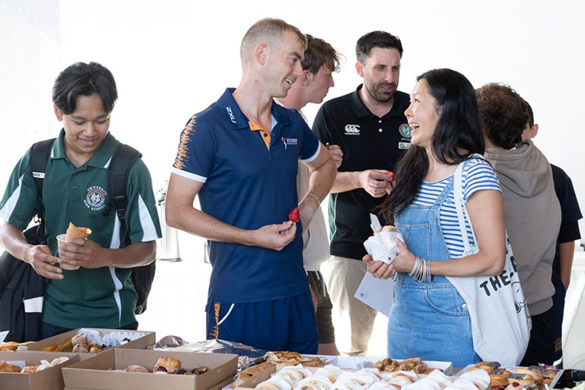 Para-athlete inspires University High students