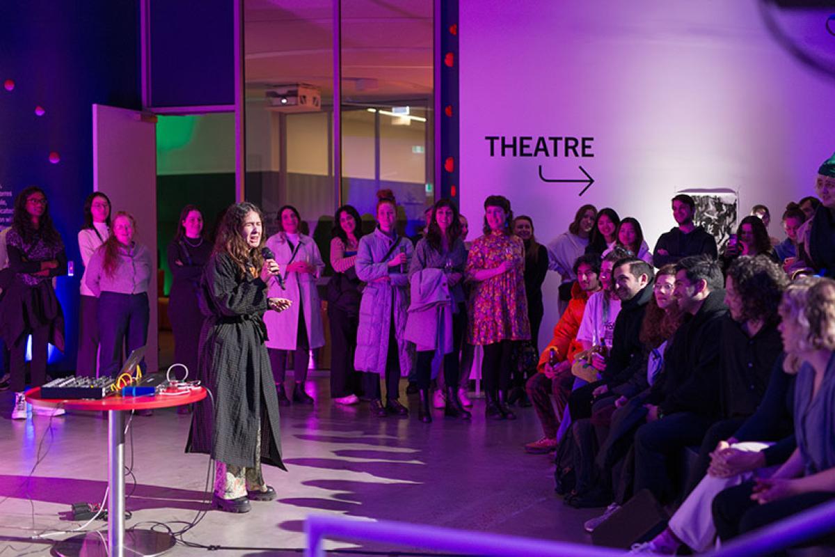 Science Gallery showcases Yandell Walton in Friday night program