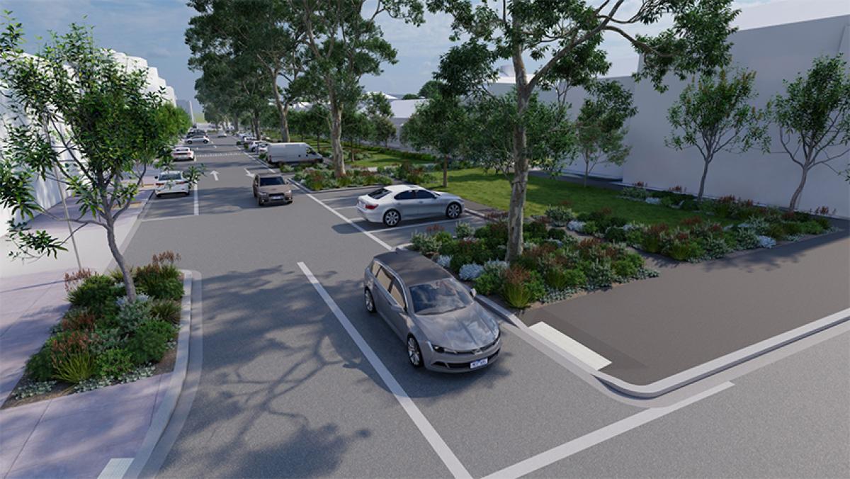 A “green oasis” is coming to Roden St in 2025
