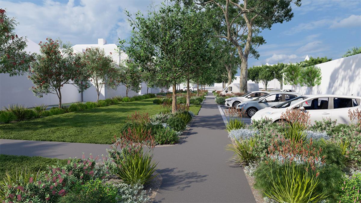 A “green oasis” is coming to Roden St in 2025