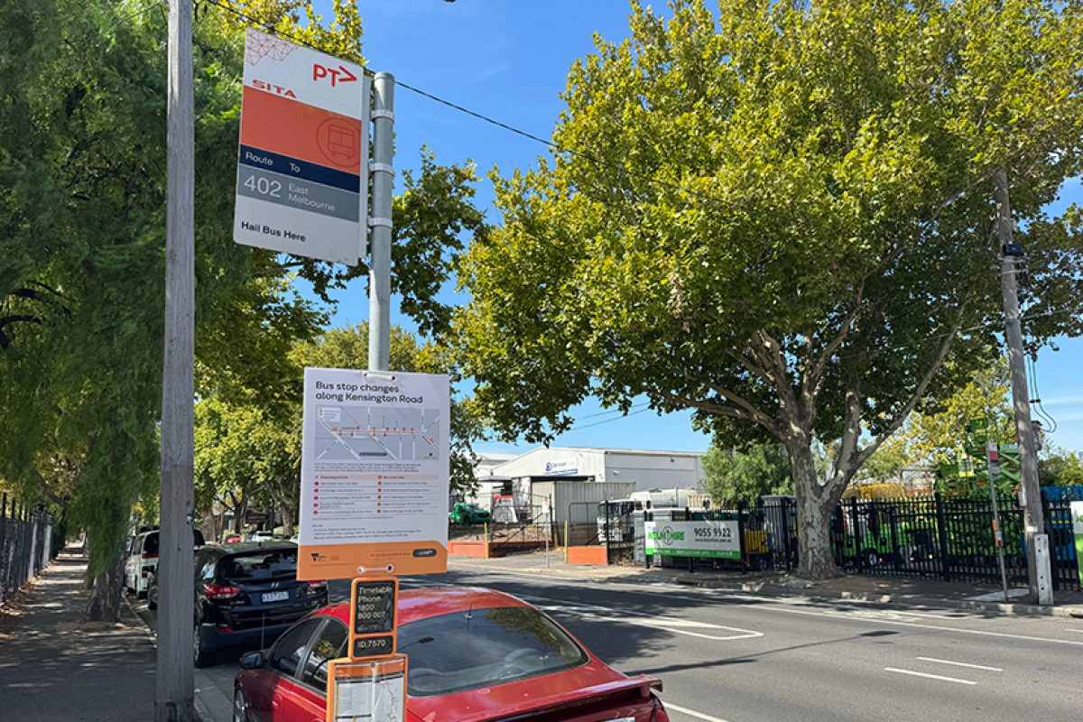 Kensington residents concerned over sudden removal of bus stops