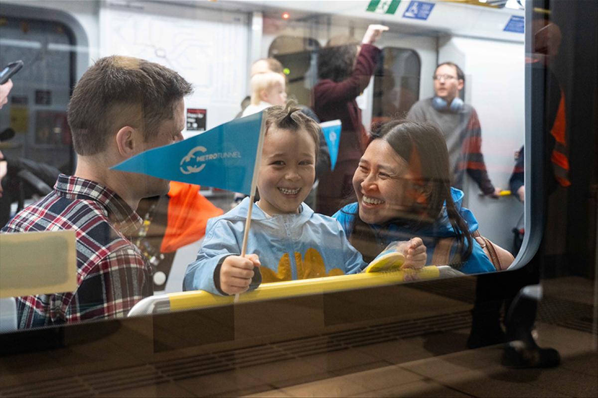 All aboard: Metro Tunnel open to passengers