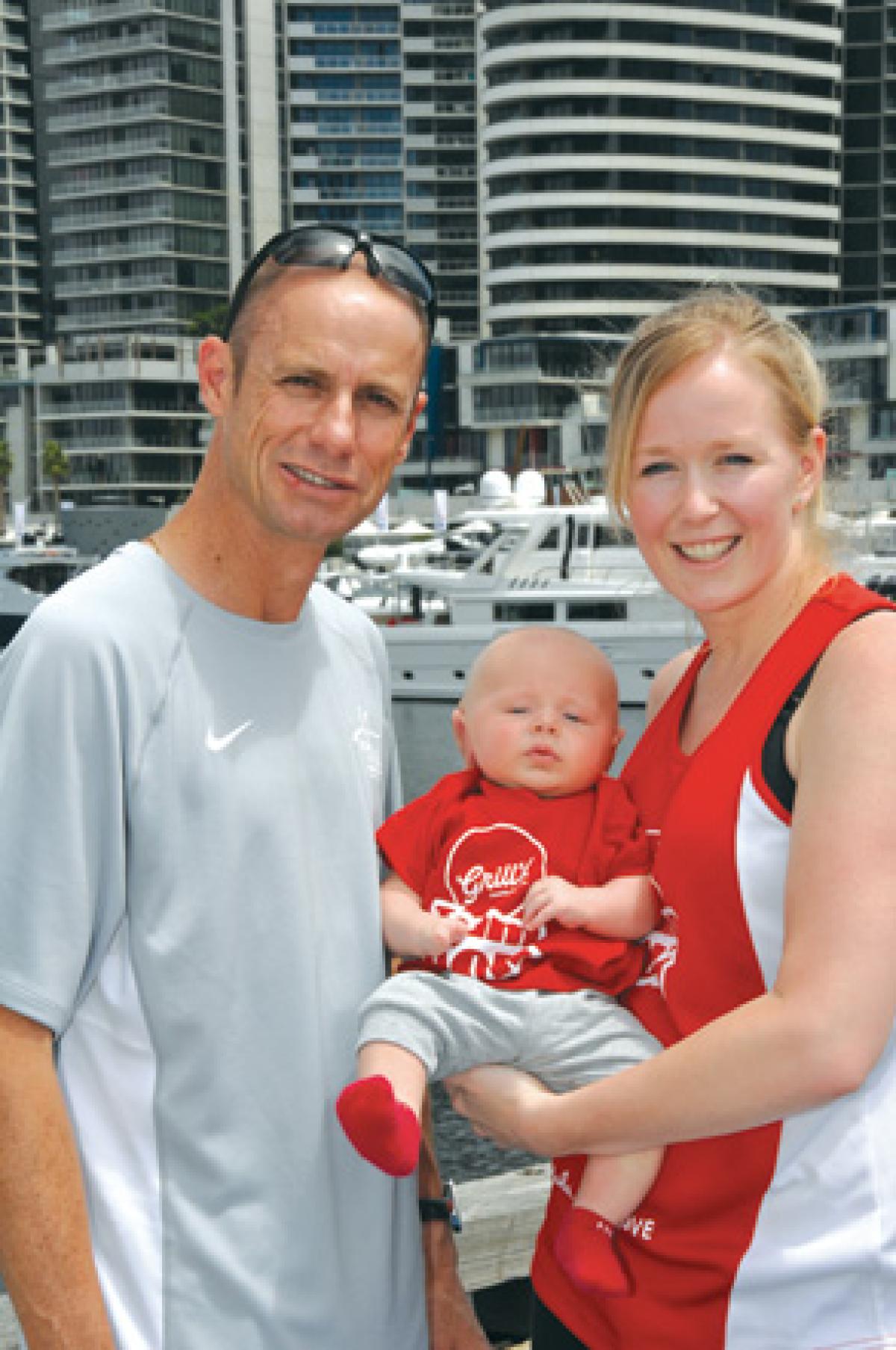 Marathon man runs for the kids