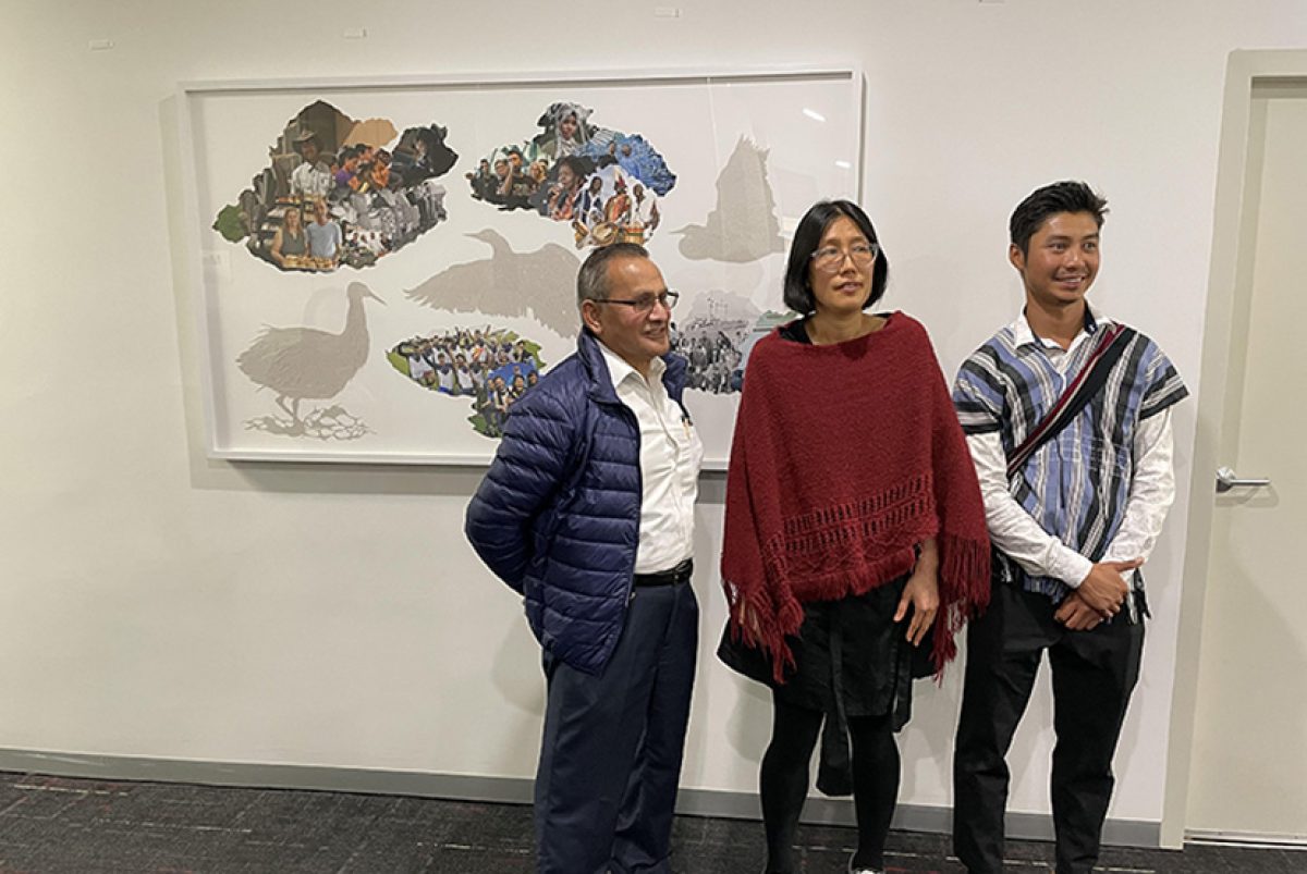 Artwork celebrates 70 years of support for migrants and refugees