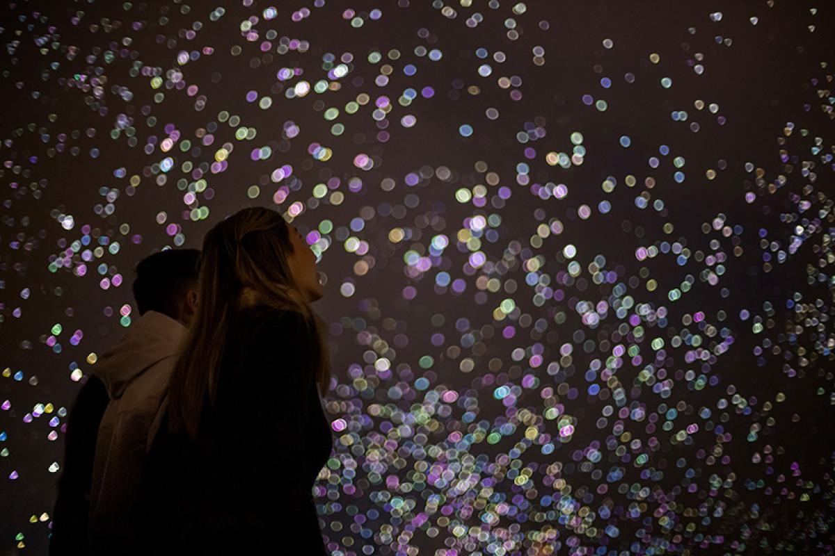 Sparkling new light show premiers at Fed Square