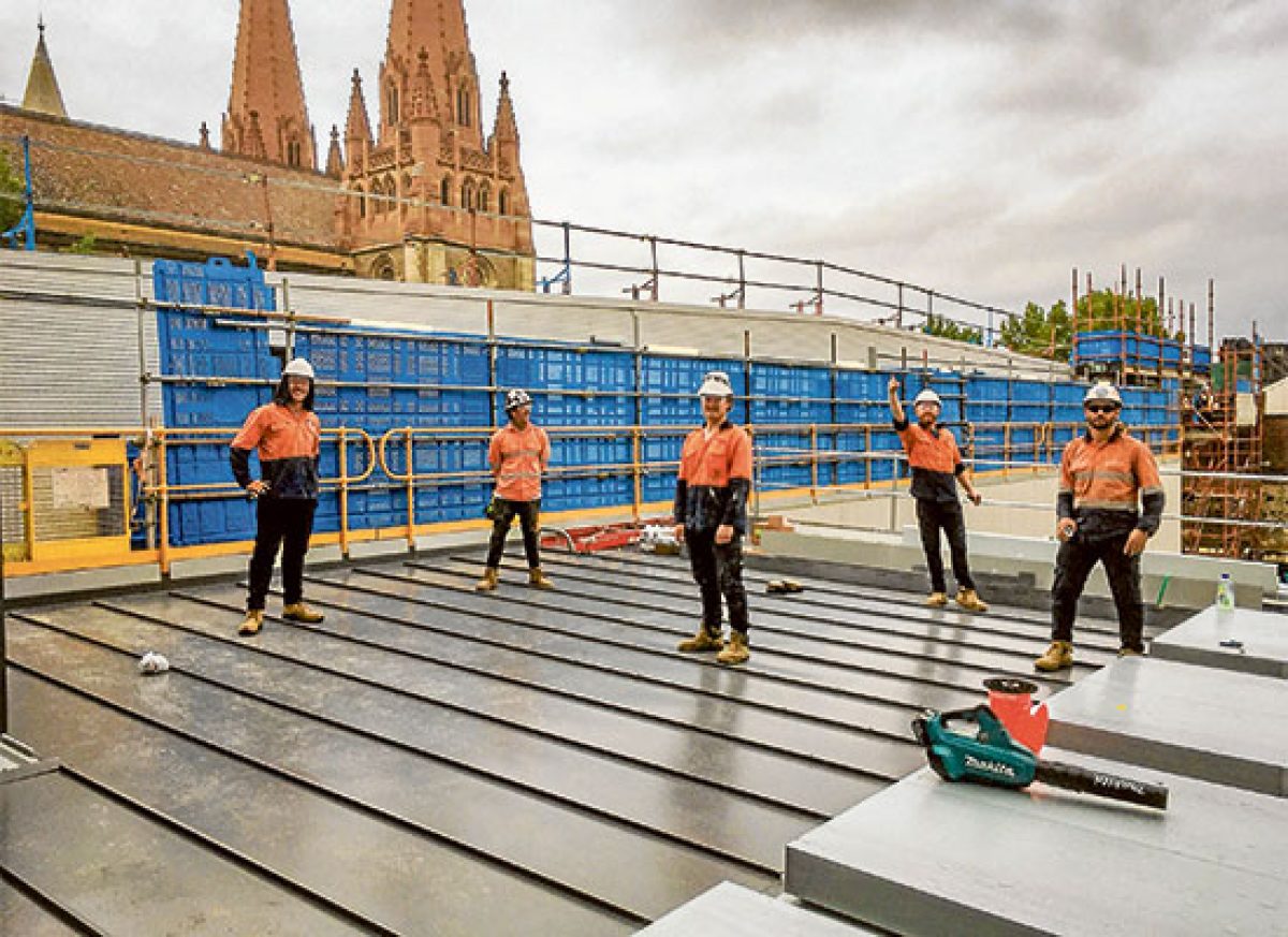 Metro Tunnel workers stay vigilant