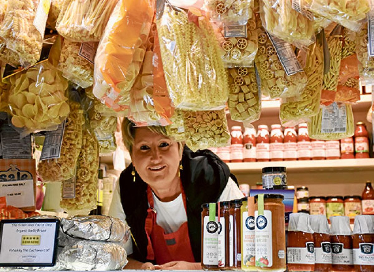 Al dente at the market