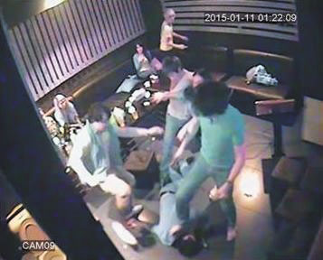 Assault at karaoke bar